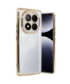Xiaomi Redmi Note 14 Pro Plus Kılıf Razer Lensli Silikon - Gold