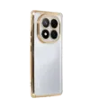 Xiaomi Redmi Note 14 Pro Plus Kılıf Razer Lensli Silikon - Gold