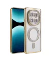 Xiaomi Redmi Note 15 Pro 5g Joke Simli Magneticsafe Kılıf - Gold
