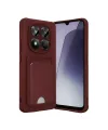 Xiaomi Redmi Note 15 Pro 5g Kelvin Kartvizitli Silikon - Bordo
