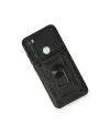 Xiaomi Redmi Note 8 Kılıf Pars Lens Yüzüklü Silikon - Siyah