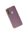 Xiaomi Redmi Note 8 Kılıf Volet Silikon - Mor