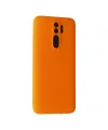 Xiaomi Redmi Note 8 Pro Kılıf First Silikon - Turuncu