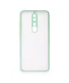 Xiaomi Redmi Note 8 Pro Kılıf Montreal Silikon Kapak - Turkuaz