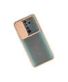 Xiaomi Redmi Note 8 Pro Kılıf Palm Buzlu Kamera Sürgülü Silikon - Pembe