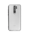 Xiaomi Redmi Note 8 Pro Kılıf Razer Lensli Silikon - Gümüş