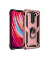 Xiaomi Redmi Note 8 Pro Kılıf Sofya Yüzüklü Silikon Kapak - Rose