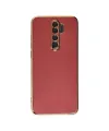 Xiaomi Redmi Note 8 Pro Kılıf Volet Silikon - Kırmızı