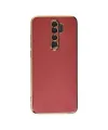 Xiaomi Redmi Note 8 Pro Kılıf Volet Silikon - Kırmızı