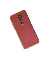 Xiaomi Redmi Note 8 Pro Kılıf Volet Silikon - Kırmızı