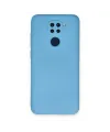 Xiaomi Redmi Note 9 Kılıf Nano İçi Kadife Silikon - Mavi