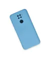 Xiaomi Redmi Note 9 Kılıf Nano İçi Kadife Silikon - Mavi