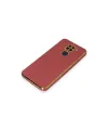 Xiaomi Redmi Note 9 Kılıf Volet Silikon - Kırmızı