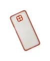 Xiaomi Redmi Note 9 Pro Kılıf Montreal Silikon Kapak - Kırmızı
