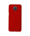 Xiaomi Redmi Note 9 Pro Kılıf Nano İçi Kadife Silikon - Kırmızı