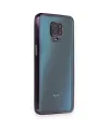 Xiaomi Redmi Note 9 Pro Kılıf Razer Lensli Silikon - Mor