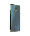 Xiaomi Redmi Note 9 Pro Kılıf Razer Lensli Silikon - Yeşil