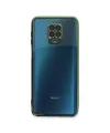 Xiaomi Redmi Note 9 Pro Kılıf Razer Lensli Silikon - Yeşil