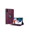 Xiaomi Redmi Pad Se 4g Kılıf 360 Tablet Deri Kılıf - Mürdüm