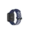 Xiaomi Redmi Watch 2 Spor Delikli Kordon (saat Değildir) - Lacivert-beyaz