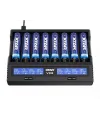 Xtar VC8 Sekizli Li-ion / NI-CD / NI-MH Pil Şarj Cihazı