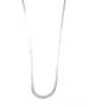 Xuping İtalyan Zincir Kolye-60cm - Gümüş