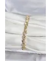 Xuping Kalp Model Gold Renk Kadın Bileklik