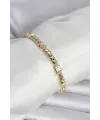 Xuping Punta Model Gold Renk Kadın Bileklik TJ-BB8417