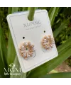 Xuping Taşlı İnci Detaylı Küpe - Kp00206