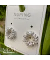 Xuping Taşlı İnci Detaylı Küpe - Kp00221