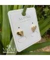 Xuping Taşlı Taşsız Kalp Küpe - Kp00202