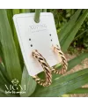 Xuping Taşsız Burgu Halka Küpe - Kp00243