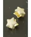 Xuping Yıldız Zirkon Taşlı Lüks Çelik Küpe
