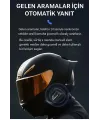 Y11 Bluetooth Kulaklık Mikrofonlu Motosiklet Kulaklığı İntercom Bt 5.3
