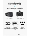 Y11 Bluetooth Kulaklık Mikrofonlu Motosiklet Kulaklığı İntercom Bt 5.3