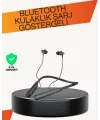 Y12 Bluetooth Kablosuz Kulaklık Lcd Pil Ekranı, Kompozit Diyafram, Dokunmatik Panel