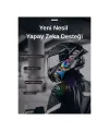 Y21 Rgb Işık Efektli Intercom Bluetooth Motosiklet Kask Kulaklığı Intercom Kulaklık