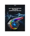 Y21 Rgb Işık Efektli Intercom Bluetooth Motosiklet Kask Kulaklığı Intercom Kulaklık