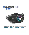 Y80 Motosiklet Kask Kulaklık Intercom Işıklı Motorsiklet Interkom