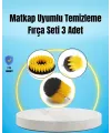 Yağ, Kir Ve Pas Temizliği İçin Güçlü Naylon Kıllı Temizlik Fırçası