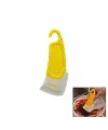 Yağ - Leke Kazıyıcı Mini Silikon Spatula Plastik Saplı - Askılıklı