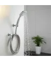 Yağmur Damlama Sistemli Banyo Duş Başlığı Armatürü Fiskiyesi