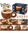 Yakut-6066 ( Coconut ) Seramik Kupa Bardak*34=k