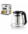 Yakut-7488 ( 1500ml ) ( Cam ) Demlik ( Çelik Süzgeç & Plastik Kapak-kulp )*36