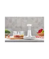 Yakut Üstten Basmalı El Rondo Blender Çelik Bıcaklı Beyaz