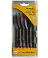Yaprak Ahşap Matkap Ucu Takımı 12-24 Mm - 6 Parçalı