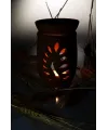 Yaprak Model  El Yapımı Çömlek Buhurdanlık Tütsülük