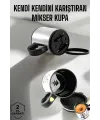Yazılı Mug Kupa Karıştırıcı Özelliği Ve Paslanmaz Çelik