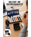 Yeni Model Akıllı Saat Ve Ucuz Kaliteli Bluetooth Kulaklık Amoled Ekran Aynalı