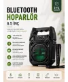 Yeni Nesil 6.5 İnç Bluetooth Hoparlör Mikrofonlu Taşınabilir Ses Sistemi